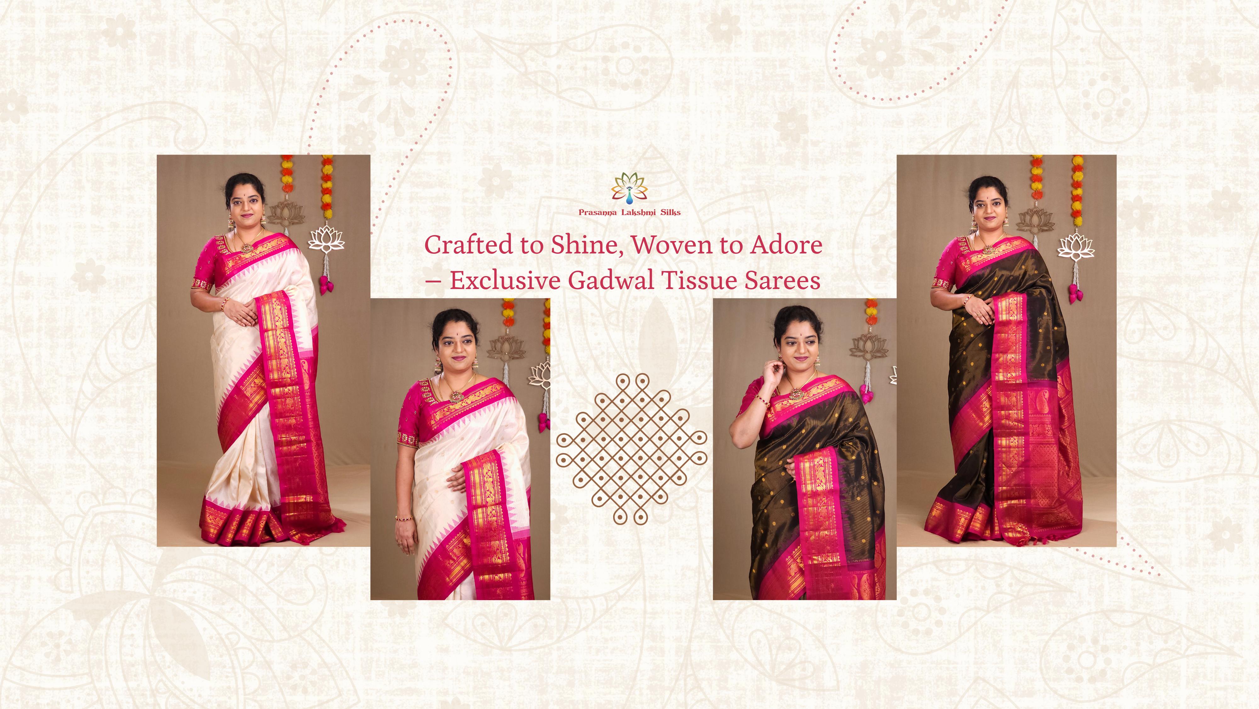 The Timeless Legacy of Gadwal Silk Sarees: Where Tradition Meets Royal Elegance