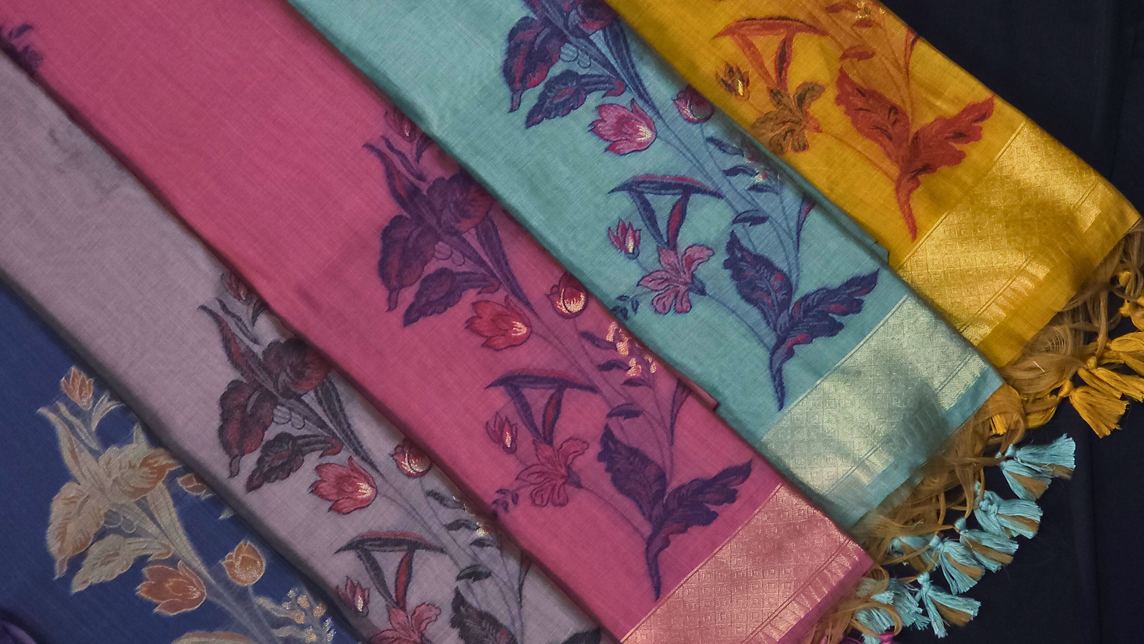 Silk cotton sarees