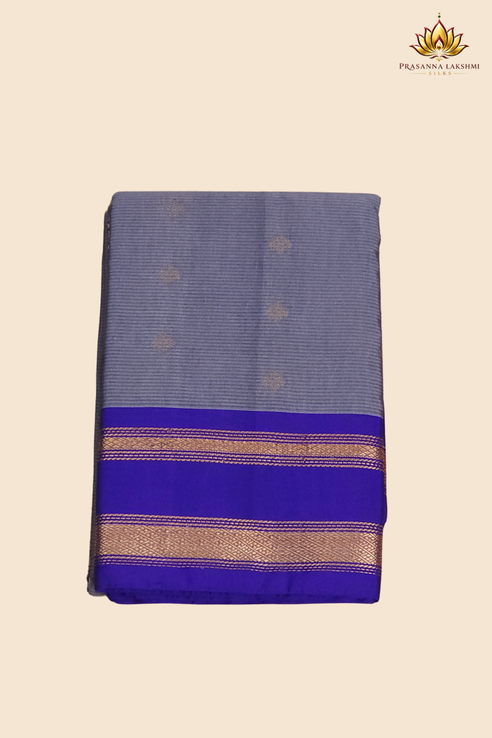 Handloom semi Gadwal saree featuring rich brocade pallu and contrast blouse
