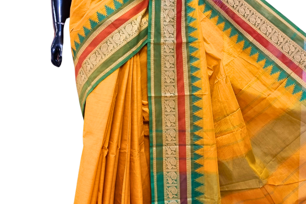  Kanjeevaram Cotton Saree