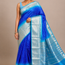 Banarasi Bandhani silk saree with vibrant border
