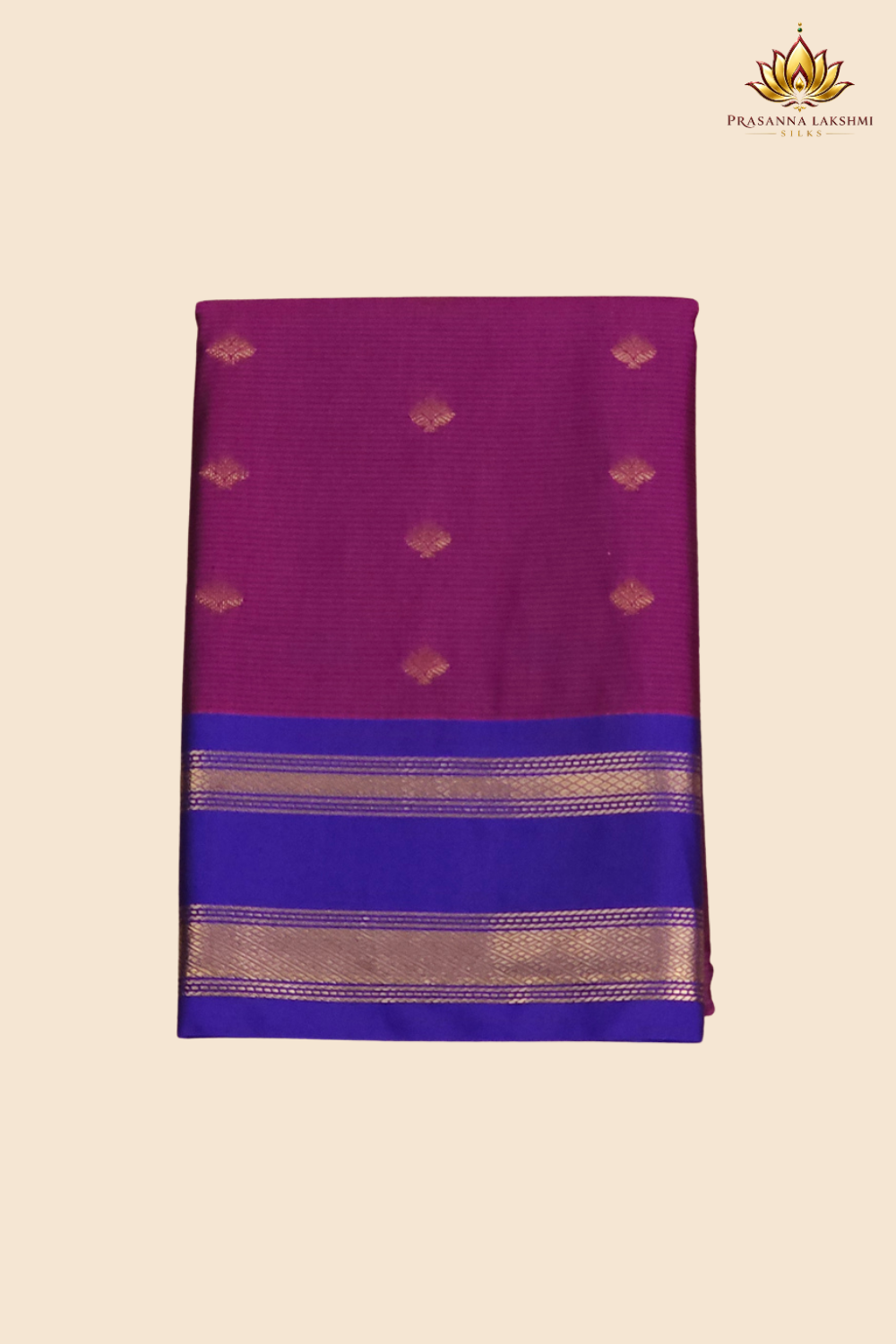 Handloom semi Gadwal saree featuring rich brocade pallu and contrast blouse
