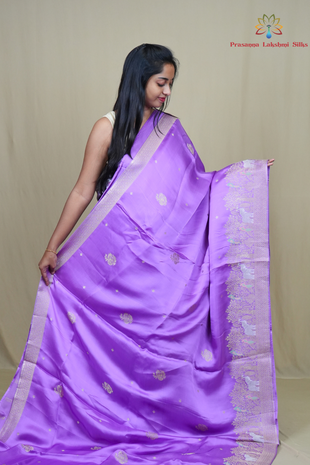 Elegant Banarasi Mashru saree perfect for weddings and celebrations