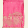 Elegant Banarasi Munga silk saree suitable for all occasions with intricate zari detailing.