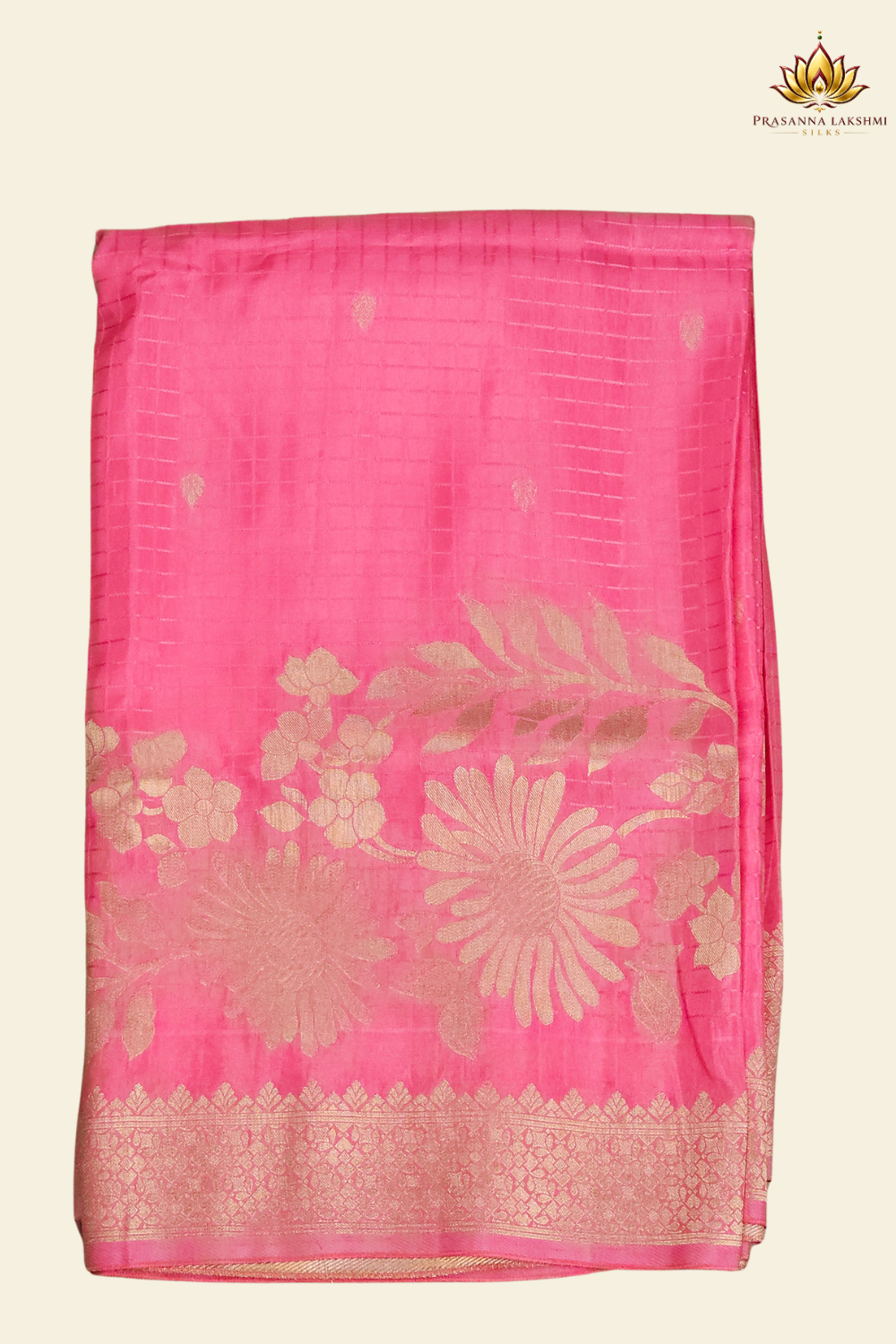 Elegant Banarasi Munga silk saree suitable for all occasions with intricate zari detailing.