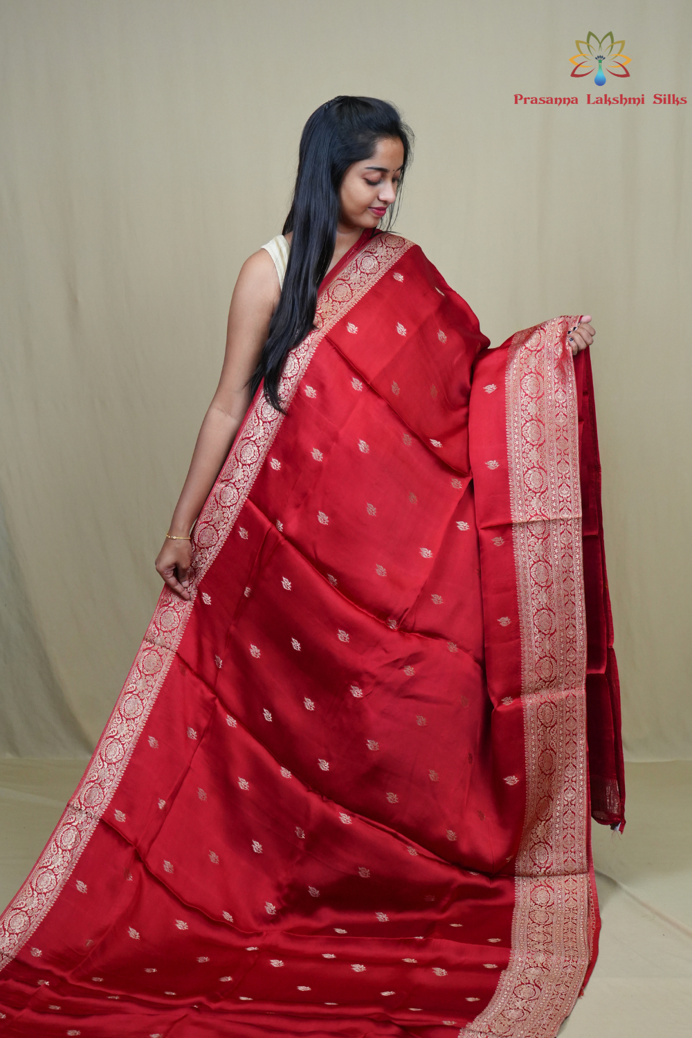 Elegant Banarasi Mashru saree perfect for weddings and celebrations