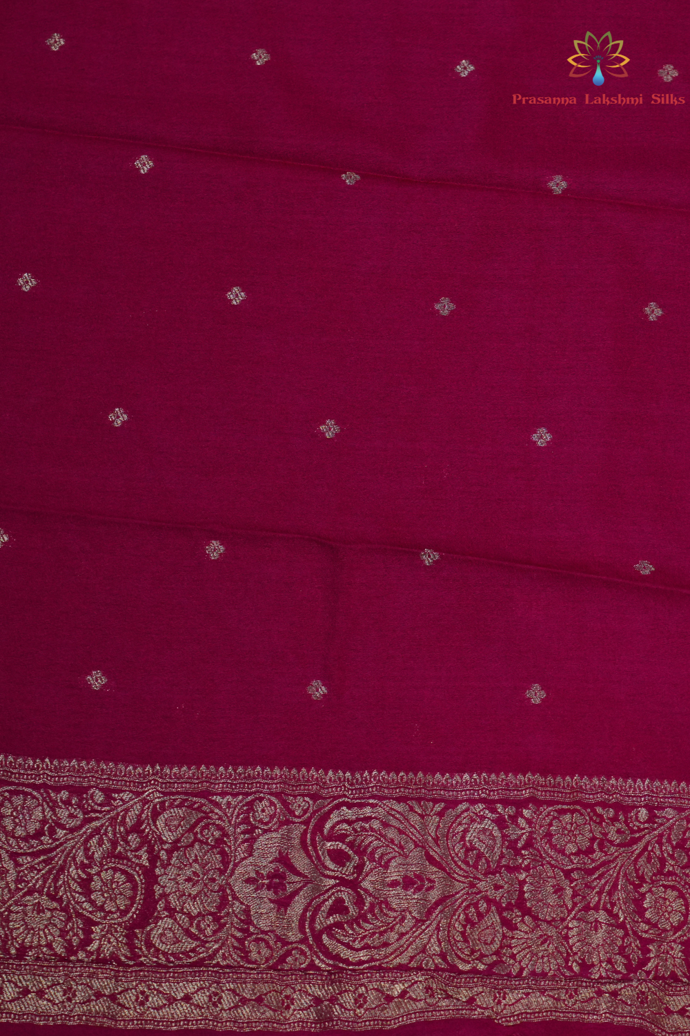 Traditional South Indian semi silk saree suitable for weddings and festive occasions.