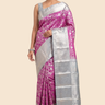 Handloom Kanjeevaram pure silk saree with zari brocade
