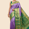 Handloom Kanjeevaram pure silk saree with zari brocade
