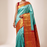 Handloom Kanjeevaram pure silk saree with zari brocade

