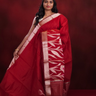 Maroon Chanderi Saree
