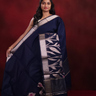 Chanderi Saree with l zari stripes 