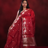Maroon Chanderi Saree

