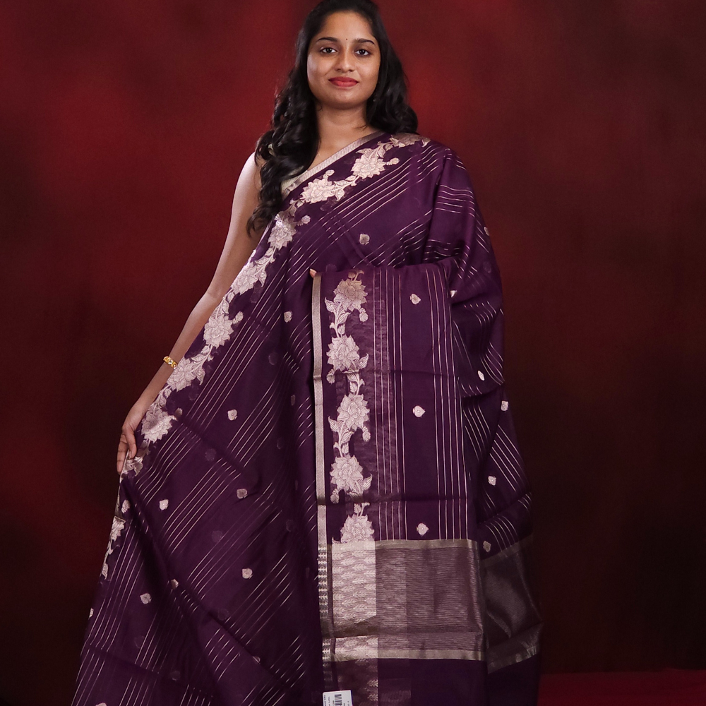 Beautiful Chanderi Saree