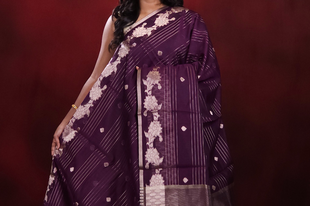 Beautiful Chanderi Saree