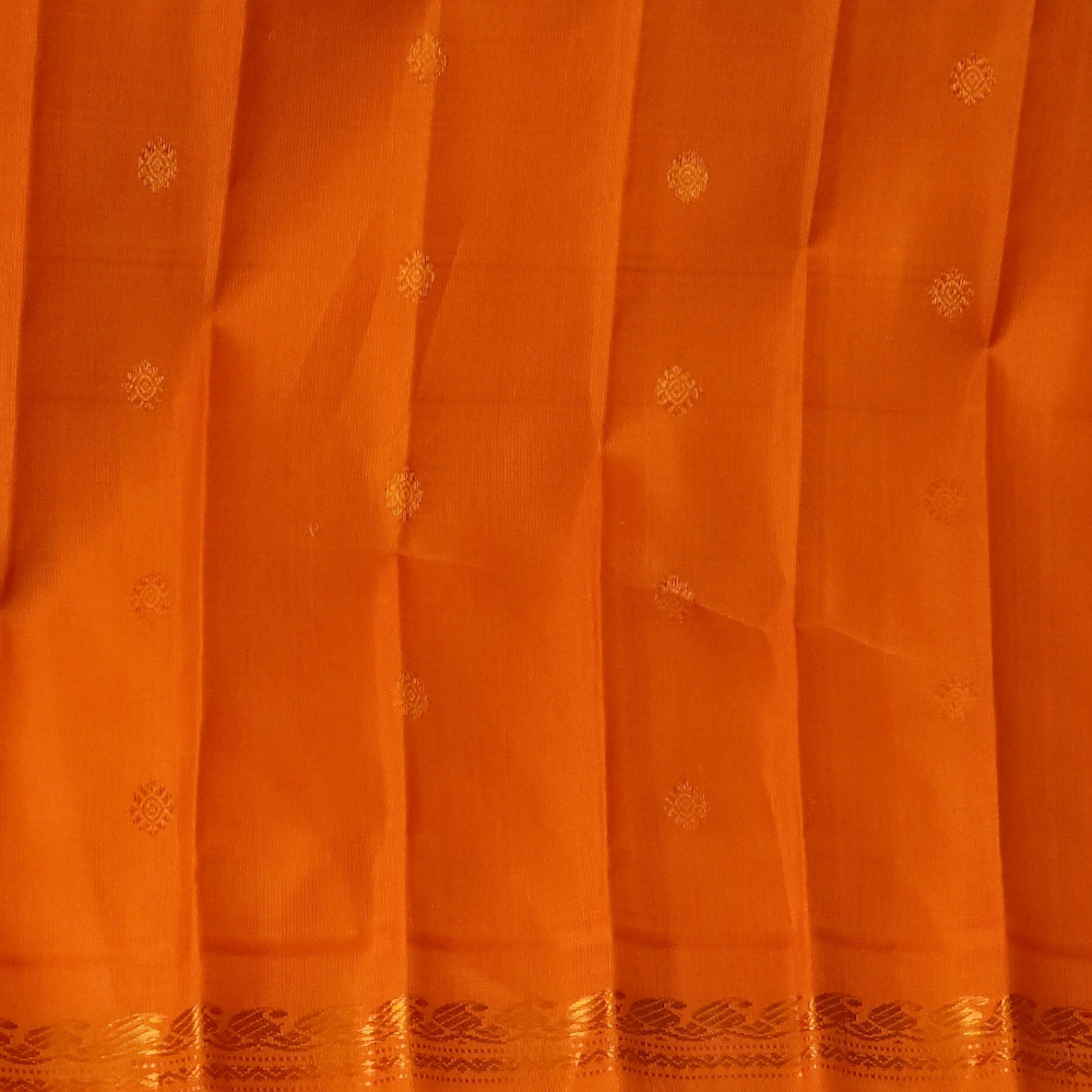 Festive teal blue pure silk Gadwal saree from Prasanna Lakshmi Silks





