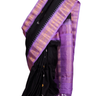 Handloom Black Gadwal Silk Saree Online