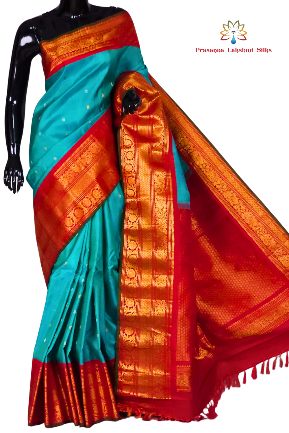 Gadwal Silk Sarees Kanchi borders