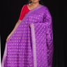 Lavender banaras jal Saree