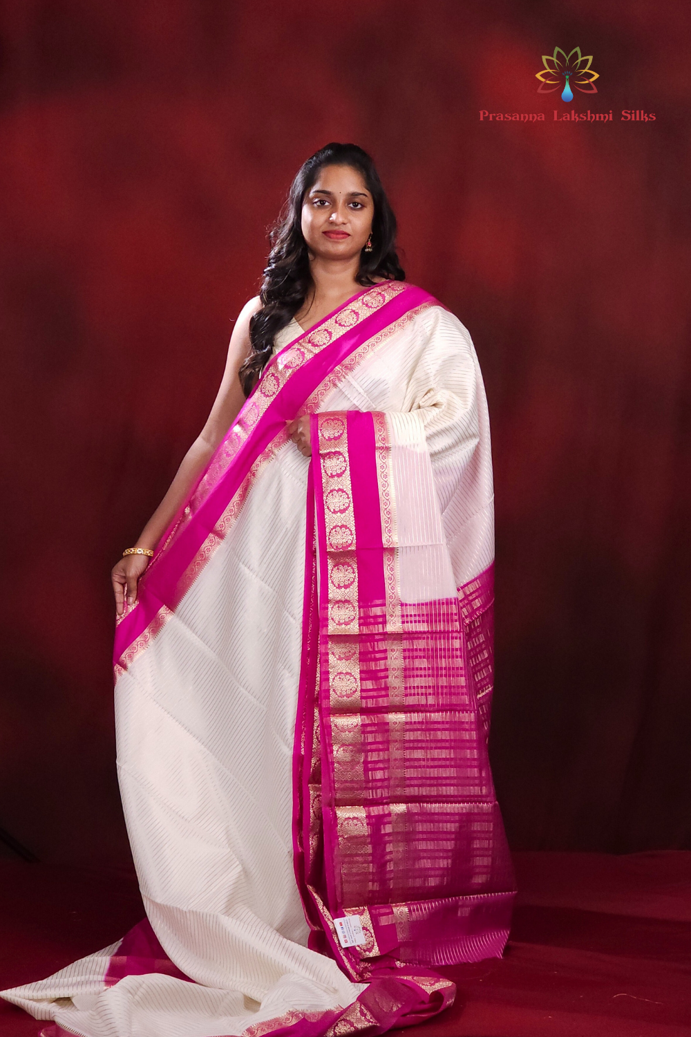 Semi Mysore Silk Saree 