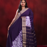 Semi Mysore Silk Saree With shibori print 